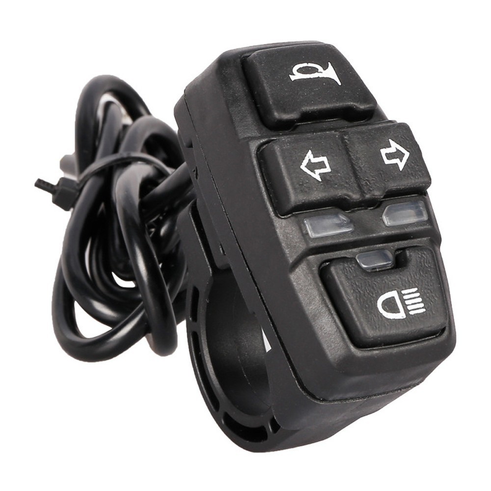 Robust Handlebar Control Switch for Motorcycles with Easy Installation