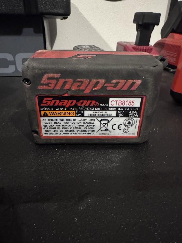 Snap-On Tools CTGR8850 Cordless Angle Grinder