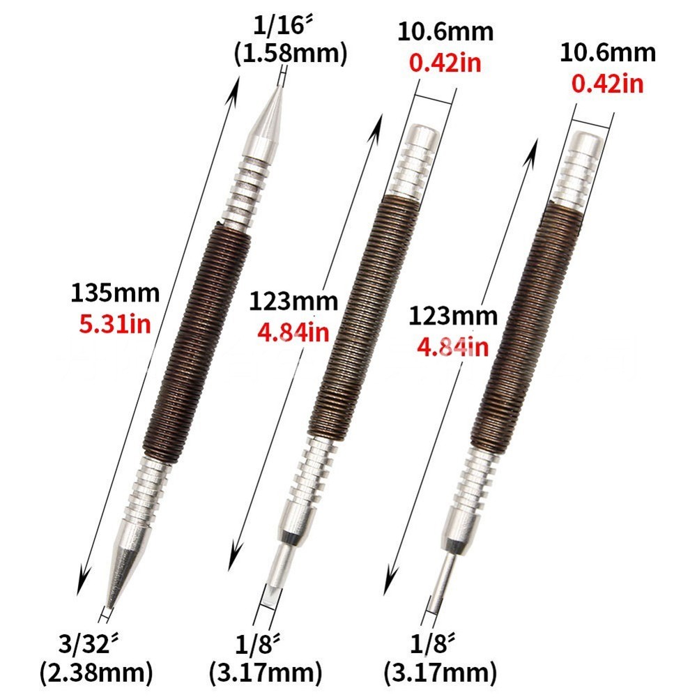 Effortlessly Remove Hinge Pins with Spring Tool Set Protects Door Features