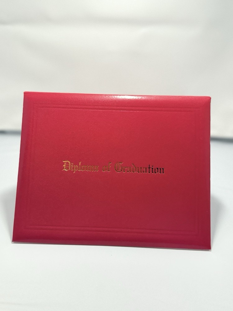 Certificate Holders, Red Diploma Holders, Letter Size, Graduation