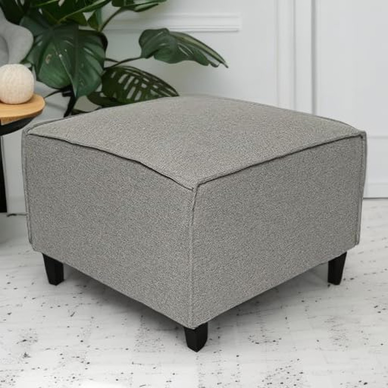 Bridgetown Fabric Ottoman Module for Sectional Sofa, Customizable Modular Couch