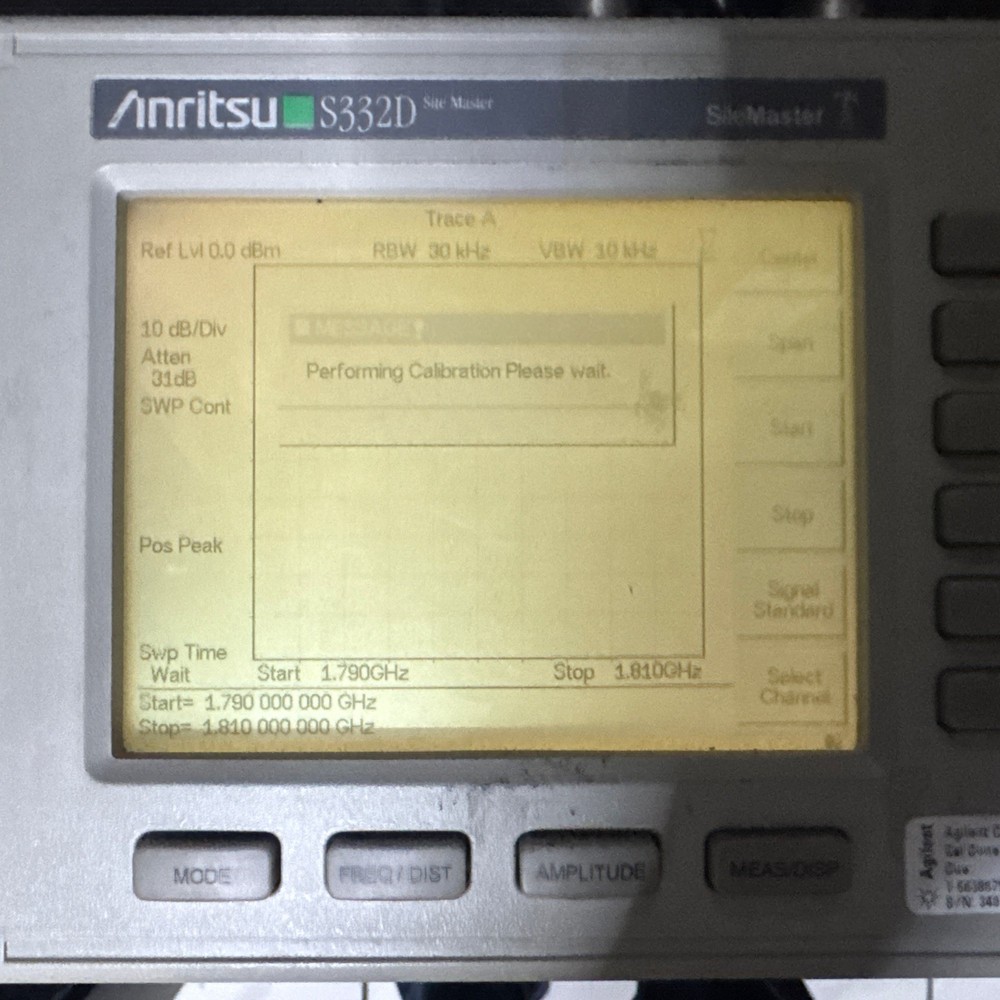Anritsu S332D Site Master Cable & Antenna Analyzer