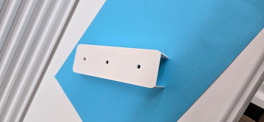 White Vinyl Rail Mount (single)