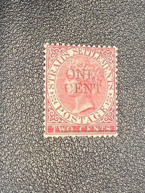 Straits Settlements stamp 75 MH