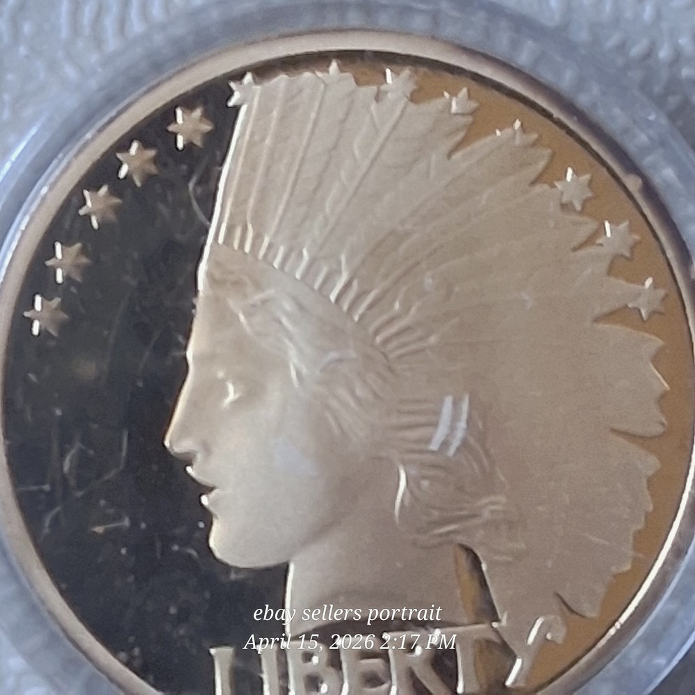 Liberty head flying eagle $20 Novelty Commemorative Copy coin