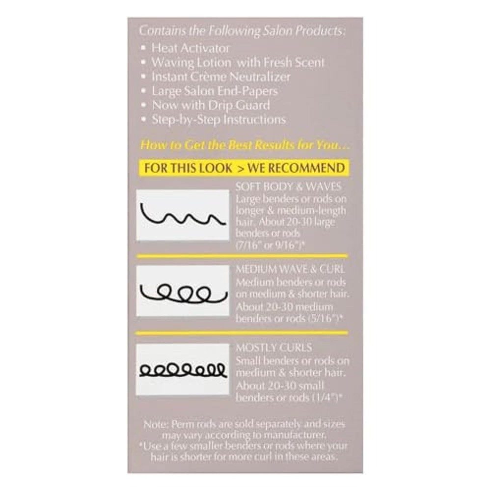 Salon Styles Precisely Right Professional Conditioning Perm Kit - Ideal for C...