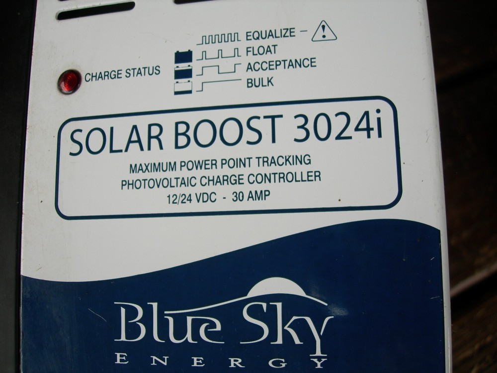 Blue Sky Solar Boost 3024i Solar Charge Controller 12/24 VDC 30 AMP