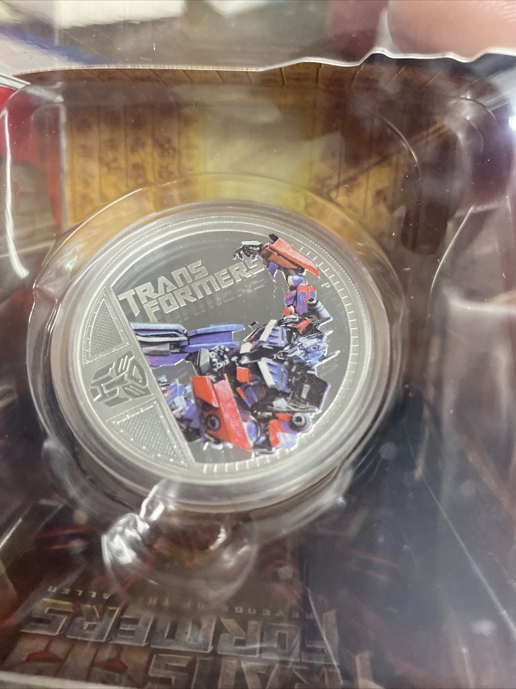 2009 Transformers OPTIMUS PRIME 1 oz Silver Proof Coin