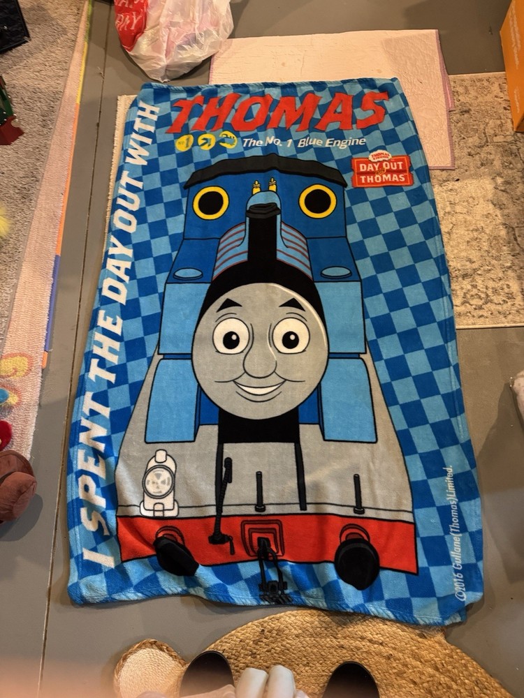 40” X 60” Thomas The Train Fleece Blanket