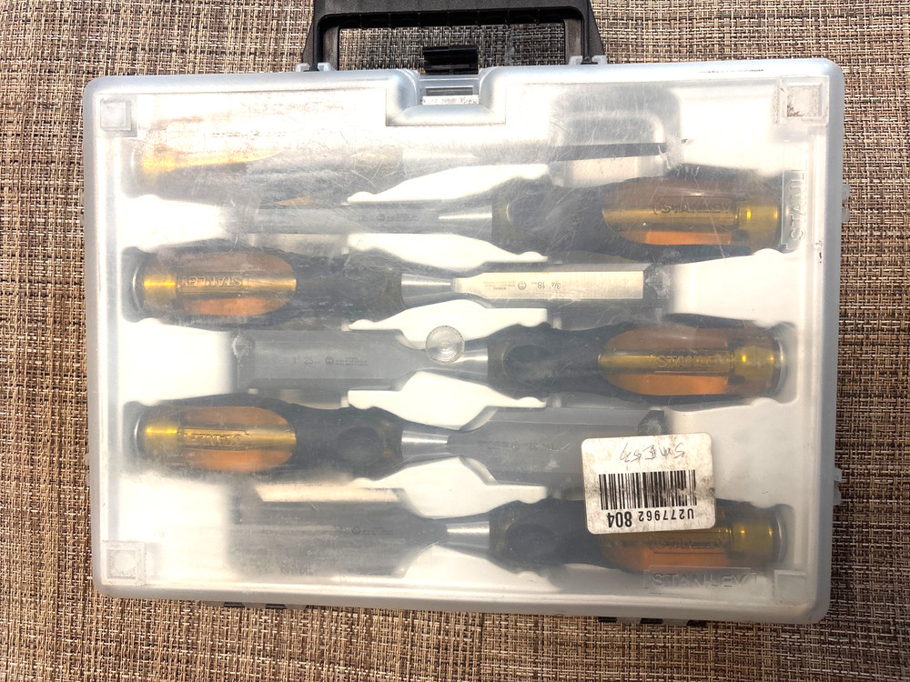 Stanley 16-971 Stanley FatMax Short Blade Chisel Set - 6 Pc.