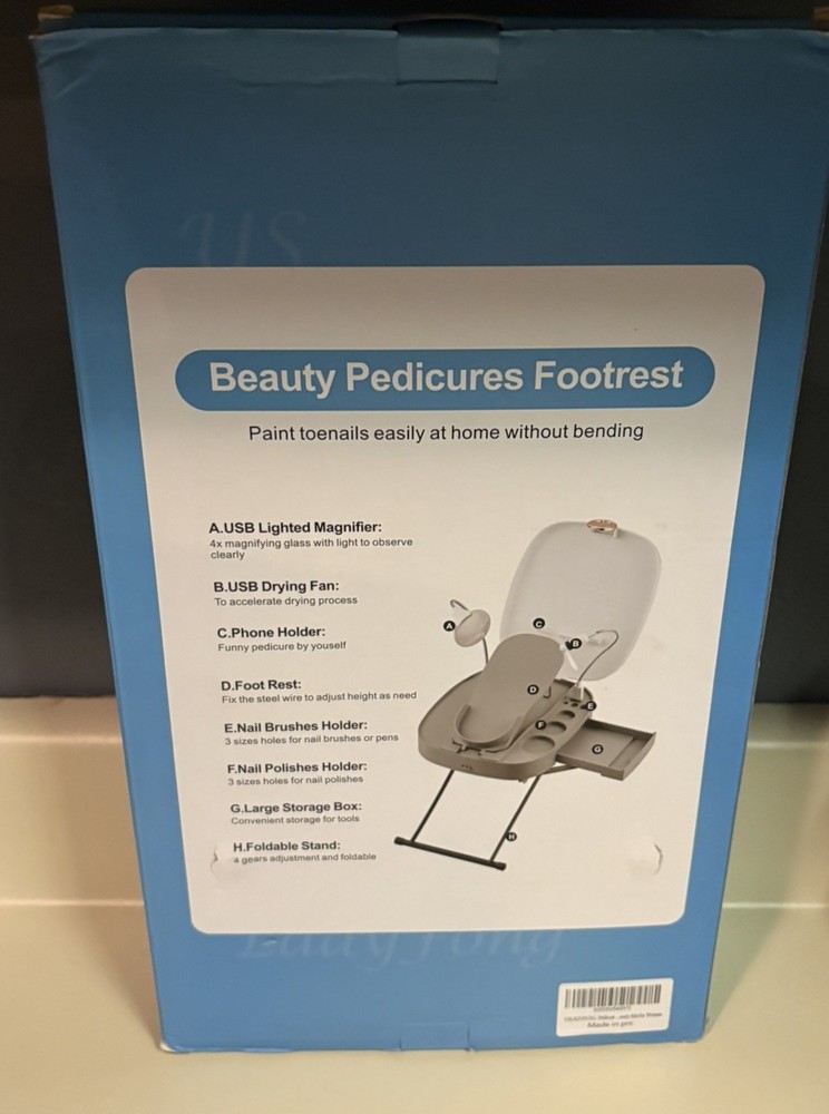 USLADYFONG Pedicure Stool