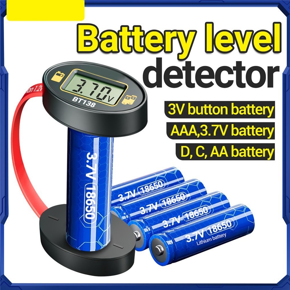 Lithium Battery Capacity Tester with Digital Display for Fast Power Check