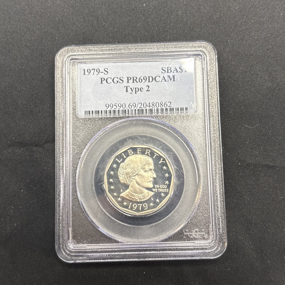 1979 S Susan B Anthony Dollar Type 2 PCGS PR69DCAM