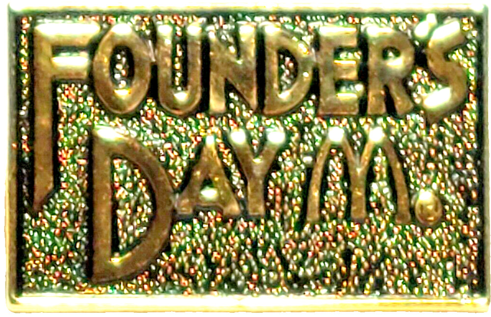 McDonald's Restaurant "Founder's Day" Lapel Pin