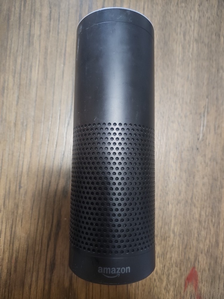 Amazon Echo (1st Generation) Smart Assistant - Black - With Power Cord