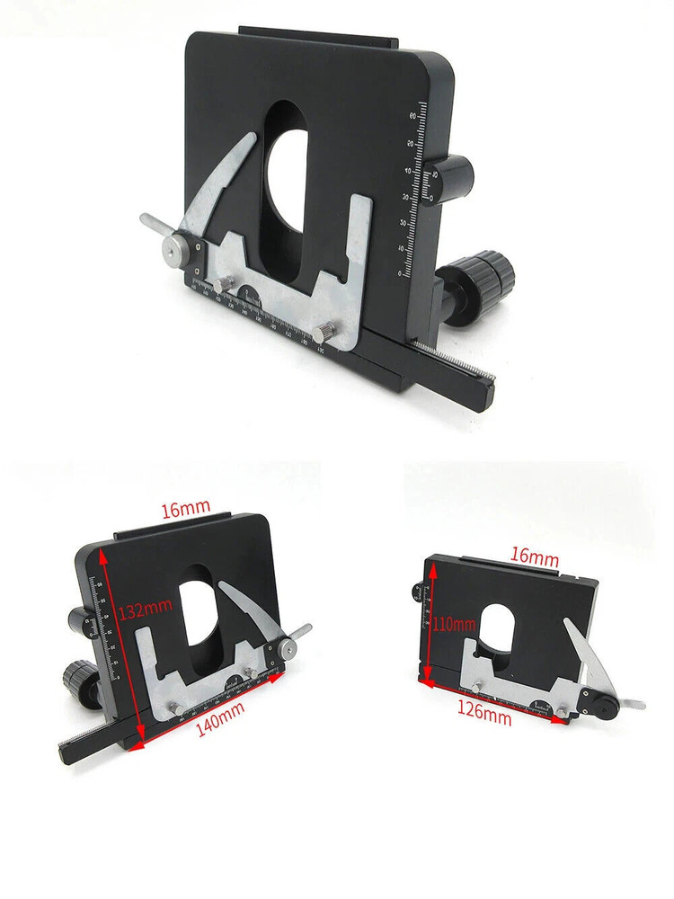 Biological Microscope Adjustable Double Layer Mechanical Stage Universal XY-Axis