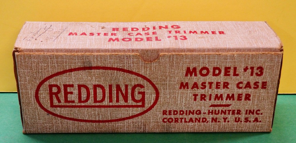 Redding Master Case Trimmer-Model 13