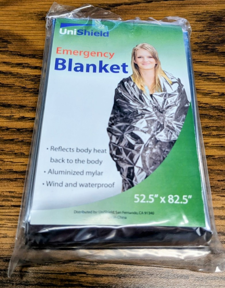 UniShield Emergency Blanket 52.5" x 82.5"
