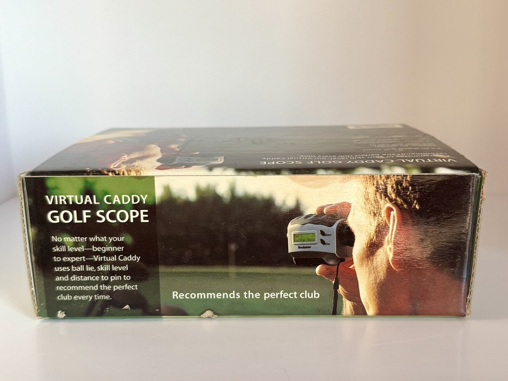 Brookstone Virtual Caddy 5 x 20 Digital Magnification Golf Scope Rangefinder