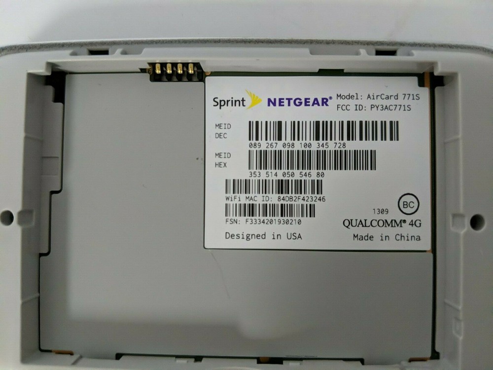 SPRINT NETGEAR AirCard 771S
