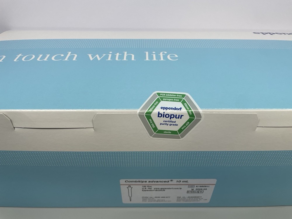 Eppendorf Combitips Advanced 10mL Sterile Biopur 100 Tips 0030089677