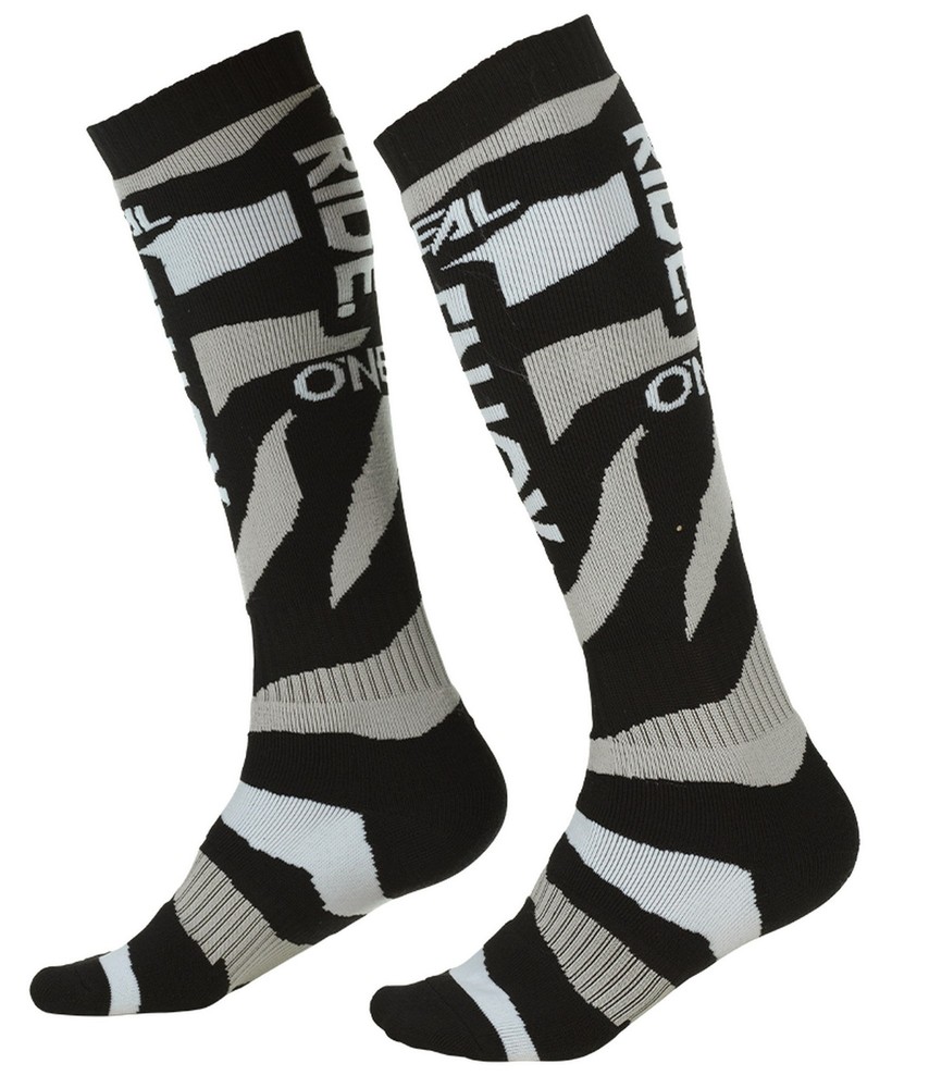 O'Neal Pro MX Socks Zooneal Black/White One Size