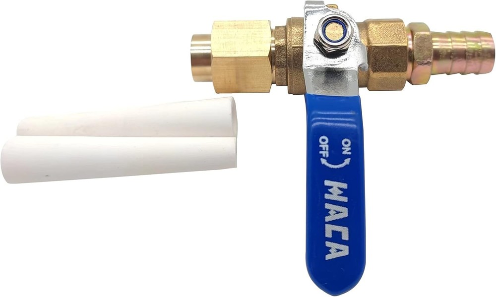 Ceramic Sandblasting Gun Assembly with 2pcs Replacement Tips