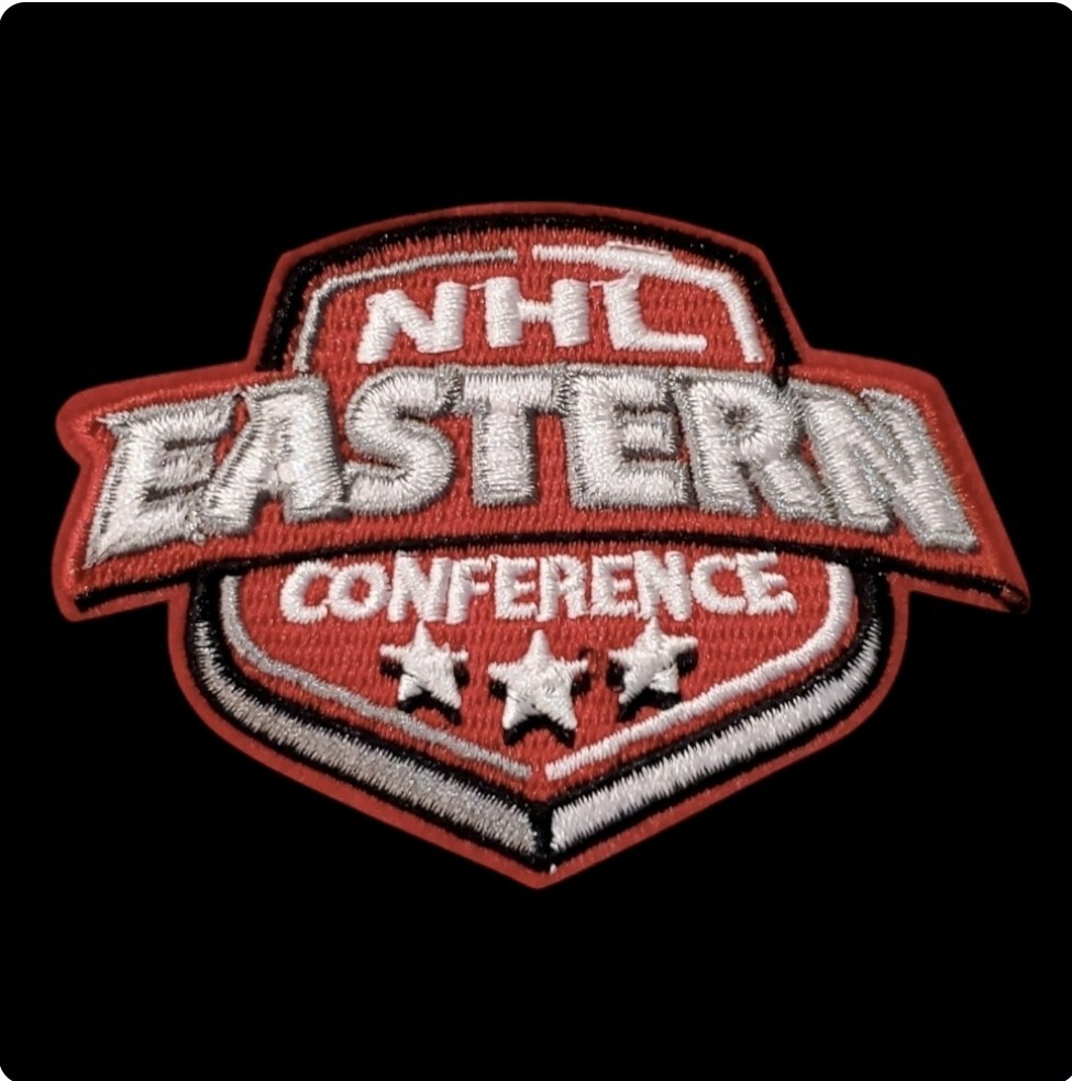 NHL Eastern Conference Vintage Style Patch. Embroidered. Iron On. 3.25"x2.25"