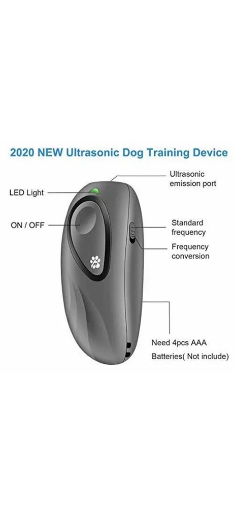 BIG DEAL Ultrasonic Bark Control Device, Anti Barking Devices Variable Frequency
