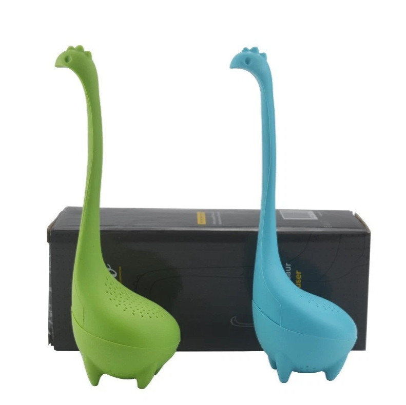 2 Pack Silicone Loch Ness Monster Baby Tea Infuser Gift Tea Steeper & Diffuser