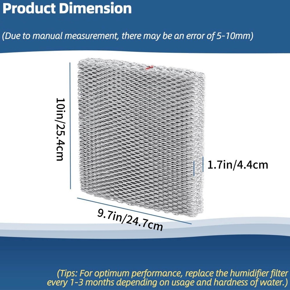 For Aprilaire 10 Water Panel Replacement Filter 2 Pack for Carrier HUMCASBP