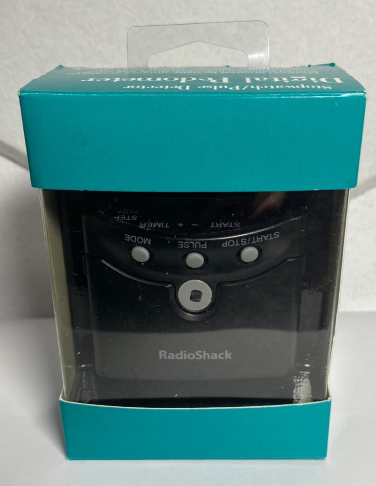 RadioShack Digital Pedometer Stopwatch/Pulse Detector