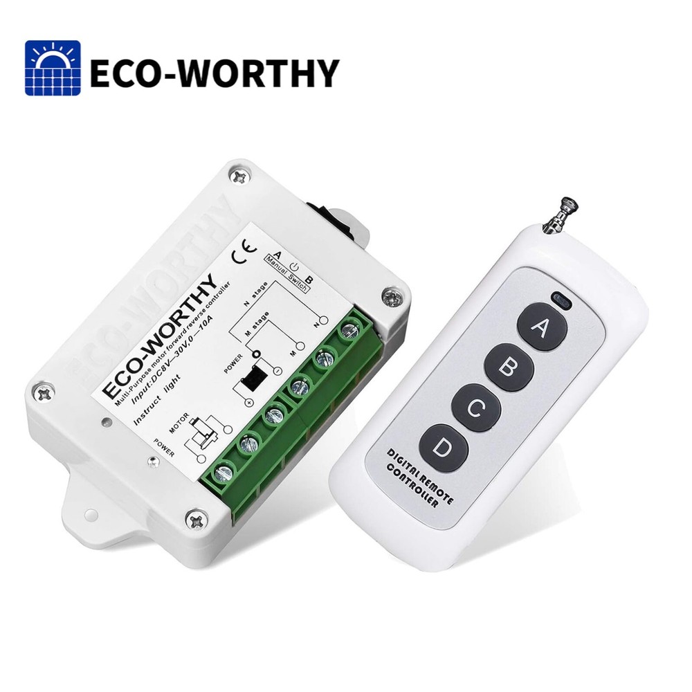 4 Key Linear Actuator Motor Controller Remote Positive Inversion Control Kit