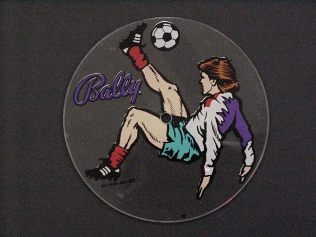 World Cup Soccer Pinball Machine Plastic