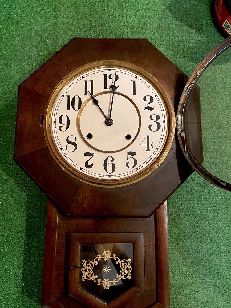 Antique Schoolhouse Style Wall Clock