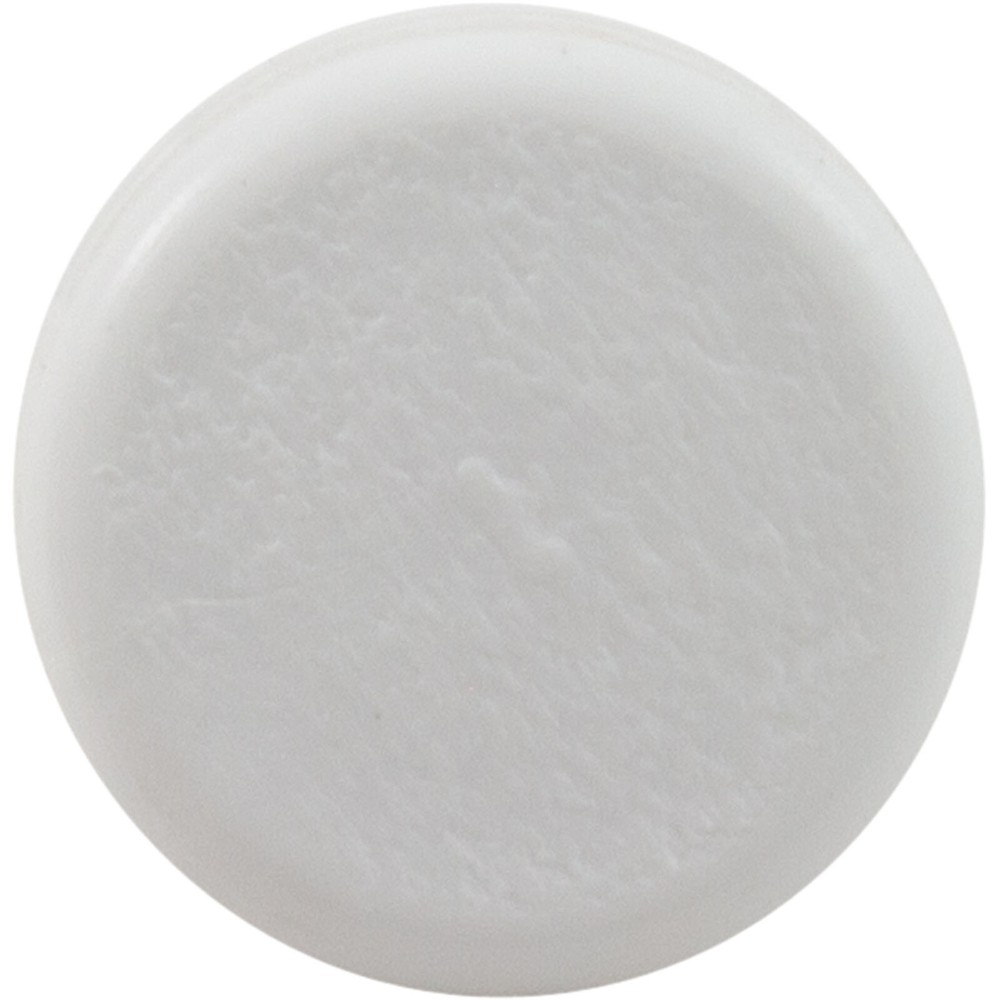 Plug, 3/8"Barb, Cap Style - White