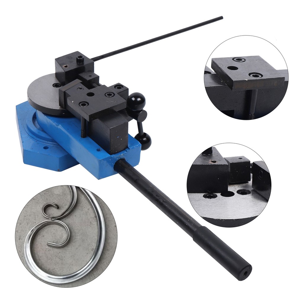 Bender Flat Round Square Angle Bar Bending Machine Metal Bender Scroll Bender