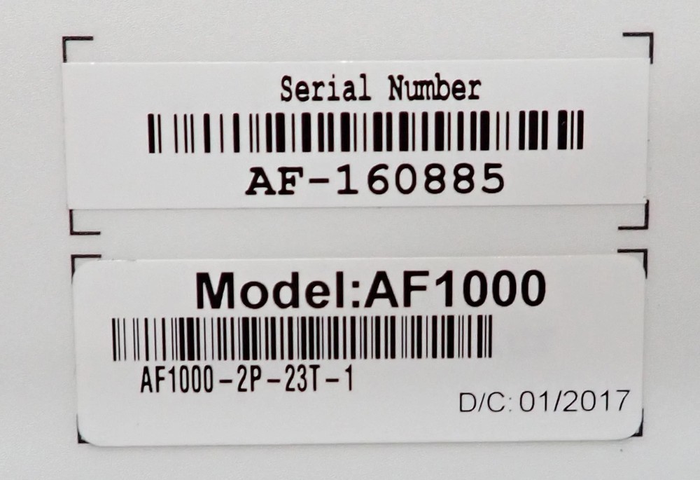 HPE Nimble Storage AF1000 All Flash Array 34.56TB SSD Storage 2x 10G Controller