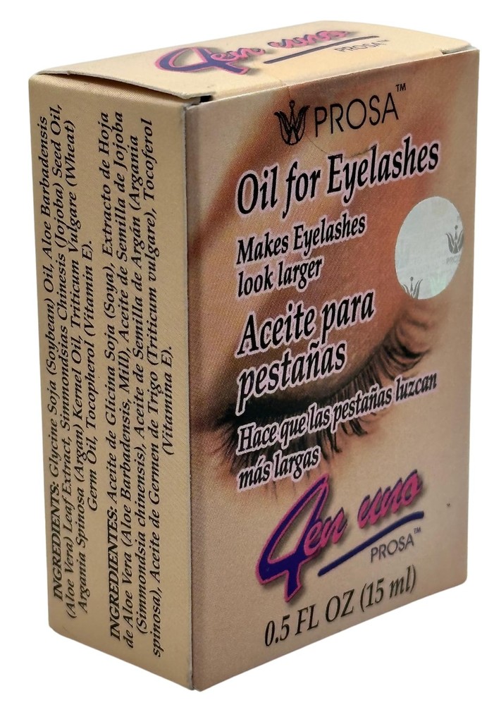 Eyelash Growth Oil for Longer, Thicker Lashes - Fast Results