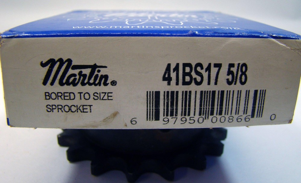 Martin Bored to Size Sprocket 41BS17 5/8