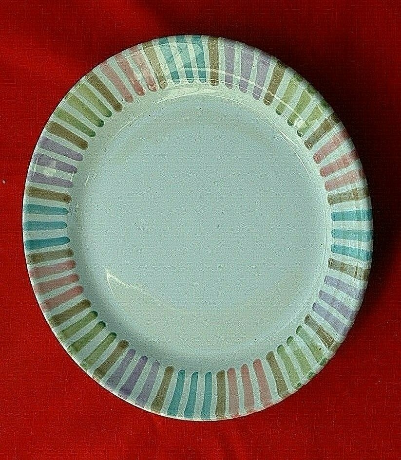 Deruta Ceramic Tondo Round Platter Small 12in Kiara Coordinate