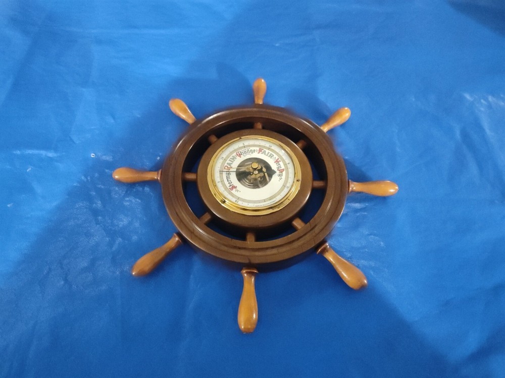 VINTAGE (Mini) 11"1/2 SHIP WHEEL/ MADE in GERMANY