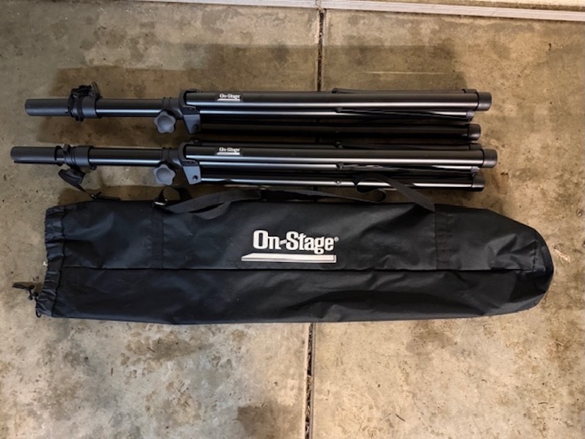 OnStage SP7900 Black  speaker stands