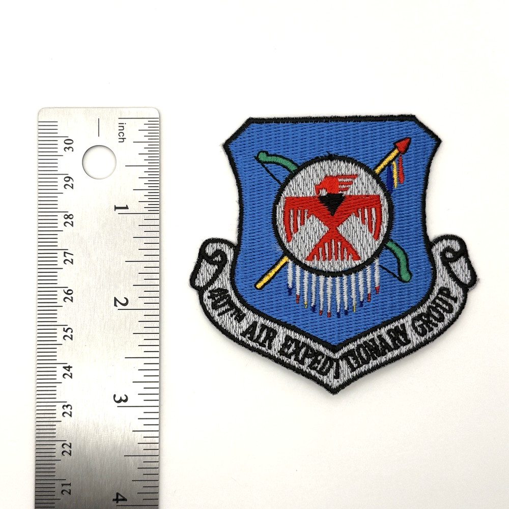 407th Air Expeditionary Group Iron-On Patch