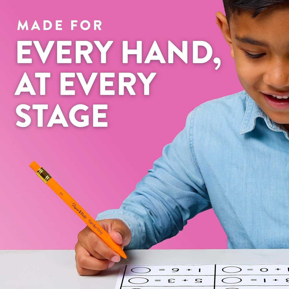 Erasable Triangular Mechanical Pencil Set – Assorted Colors for Kids Writing Joy