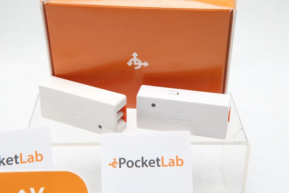 Lot 2x Pocketlab Wireless Sensor Smart Science Project Data Kickstarter C32