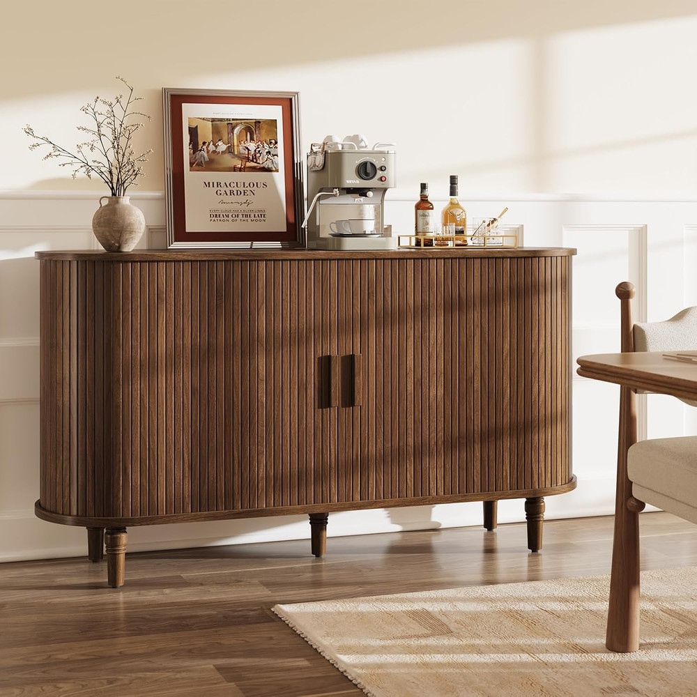 Sideboard Buffet Cabinet with Storage - Accent Kitchen Credenza Console Table wi