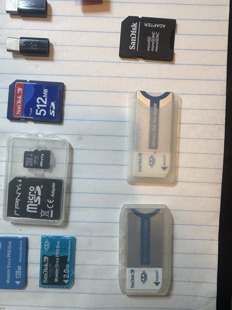 Memory Stick And Adapter Bundle!