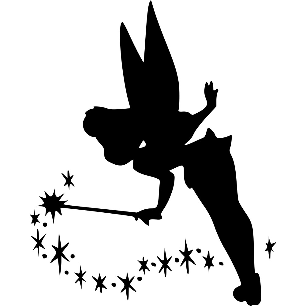 6" Disney Tinker Bell Pixie Dust 2 Vinyl Decal Sticker