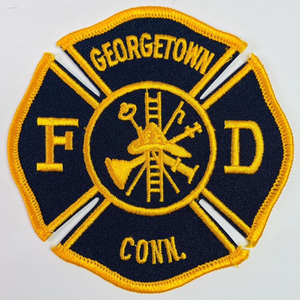 Georgetown Fire Connecticut CT Patch C6